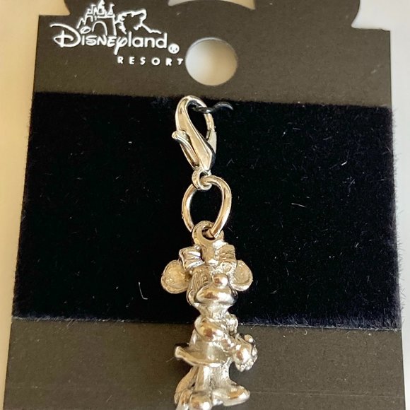 Vintage Minnie Mouse 3D Charm Zipper Pull Backpack Purse Mickey Disneyana - Picture 6 of 10